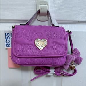 NWT Juicy Couture “English Rose” 🌹 Lovely Girl Pink Crossbody